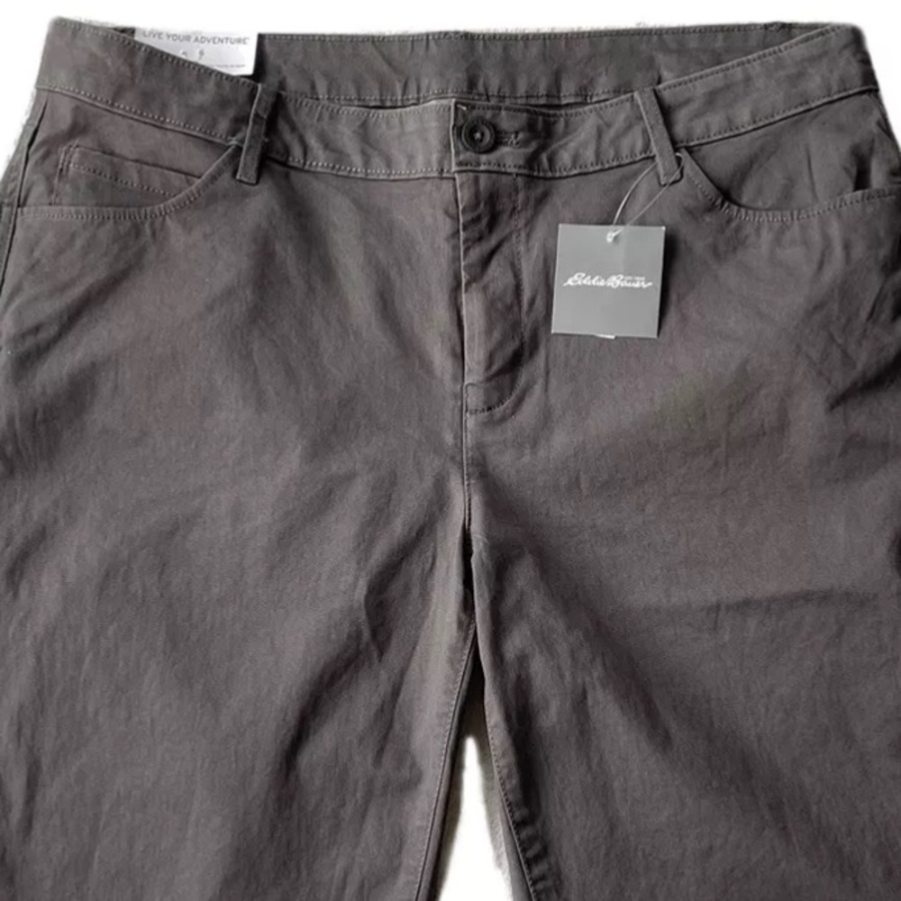Eddie Bauer Women's Legend Wash Release Hem Crop Size: 12 - Picture 5 of 8